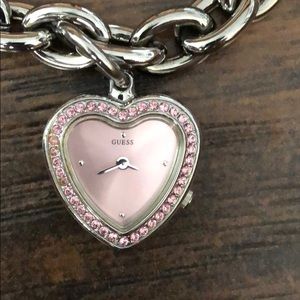 Pink Guess watch